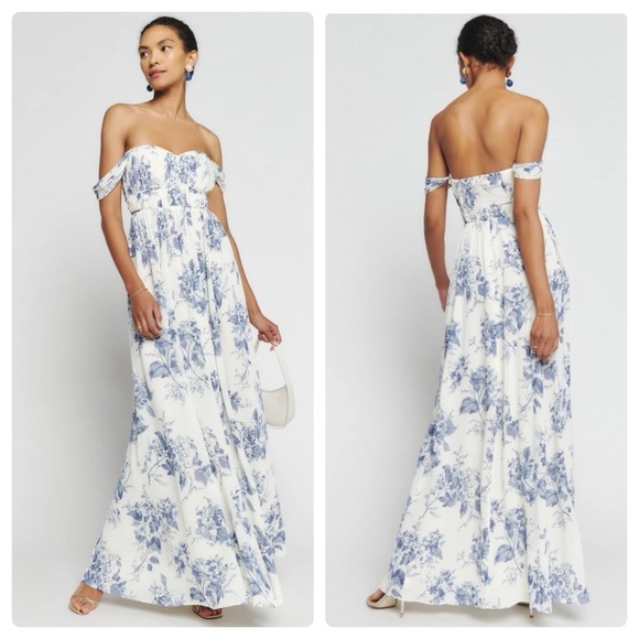 NWT Reformation Jayde Dress in Lupine - Picture 3 of 11